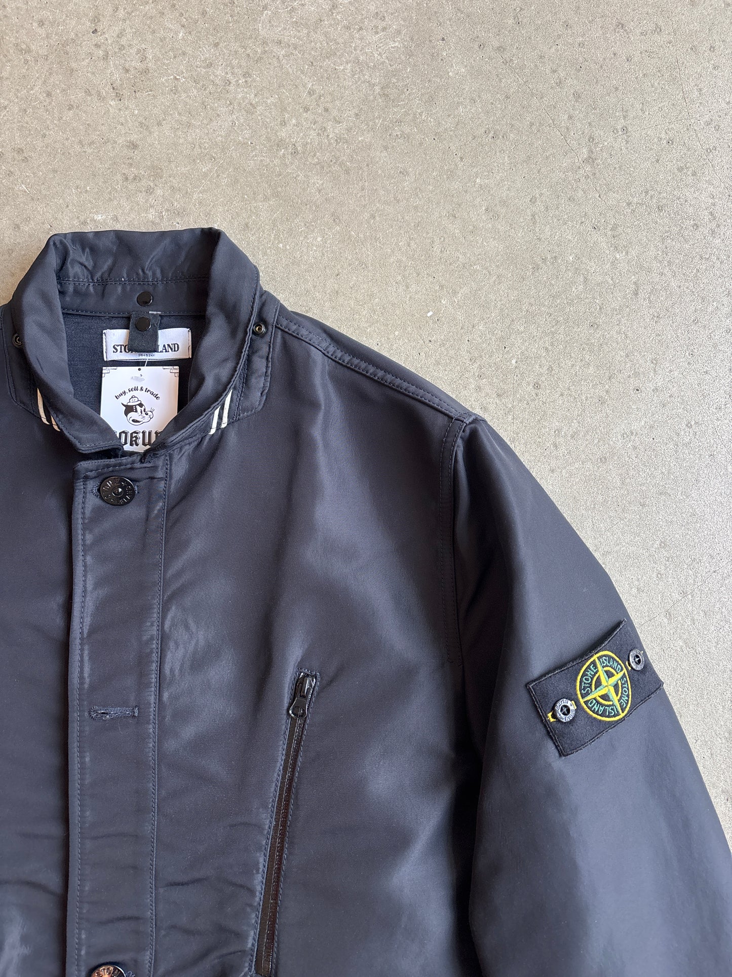 Stone Island Mil Spec Flying Raso Black XXL