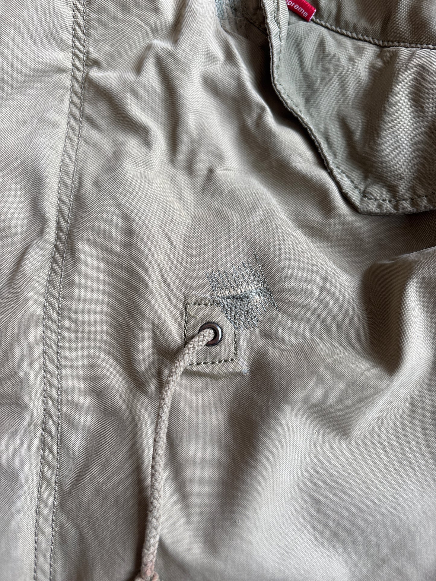 Supreme Justice For All Fishtail Parka Army Green  L