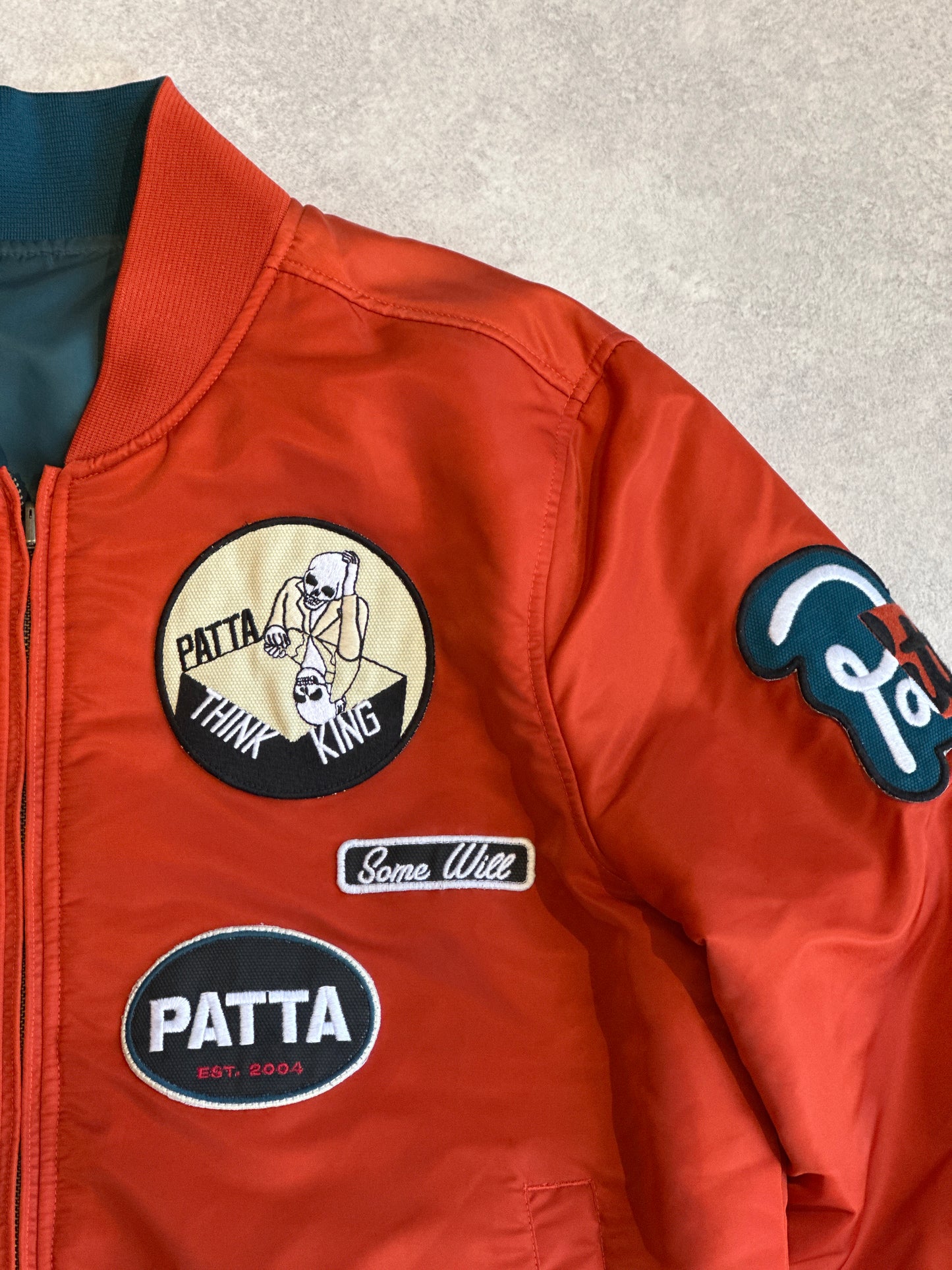 Parra x Patta Bomber Jacket Size Large