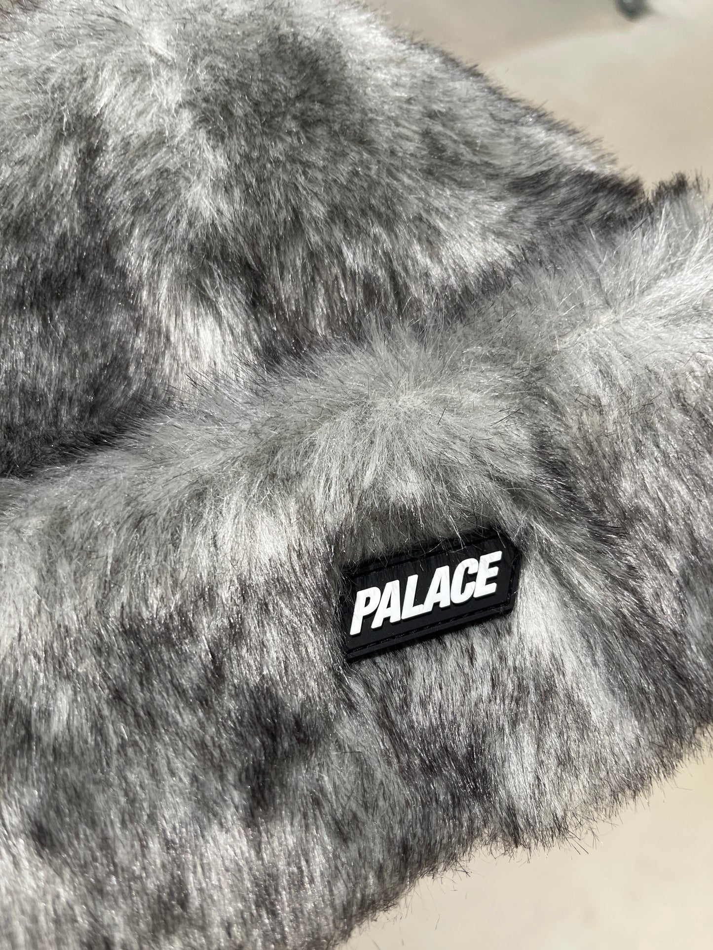 Palace Teddy Beanie Grey S/M