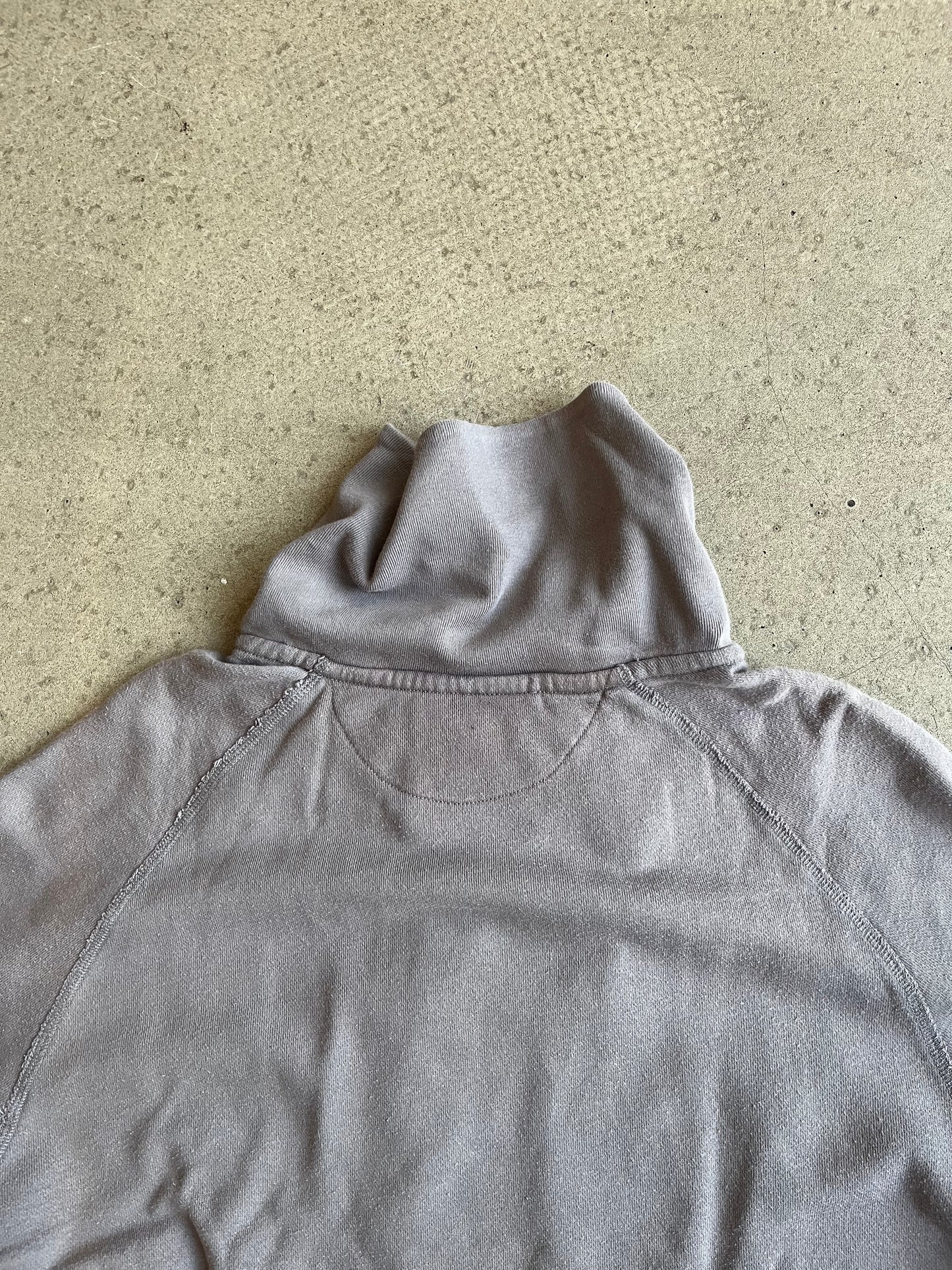 Evisu Roll Collar Sweater Brown Large