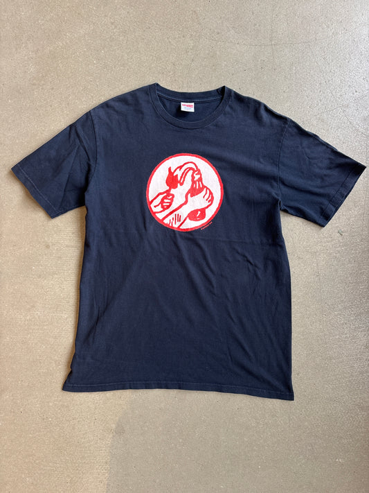 Supreme Navy M 'Molotov Tee'