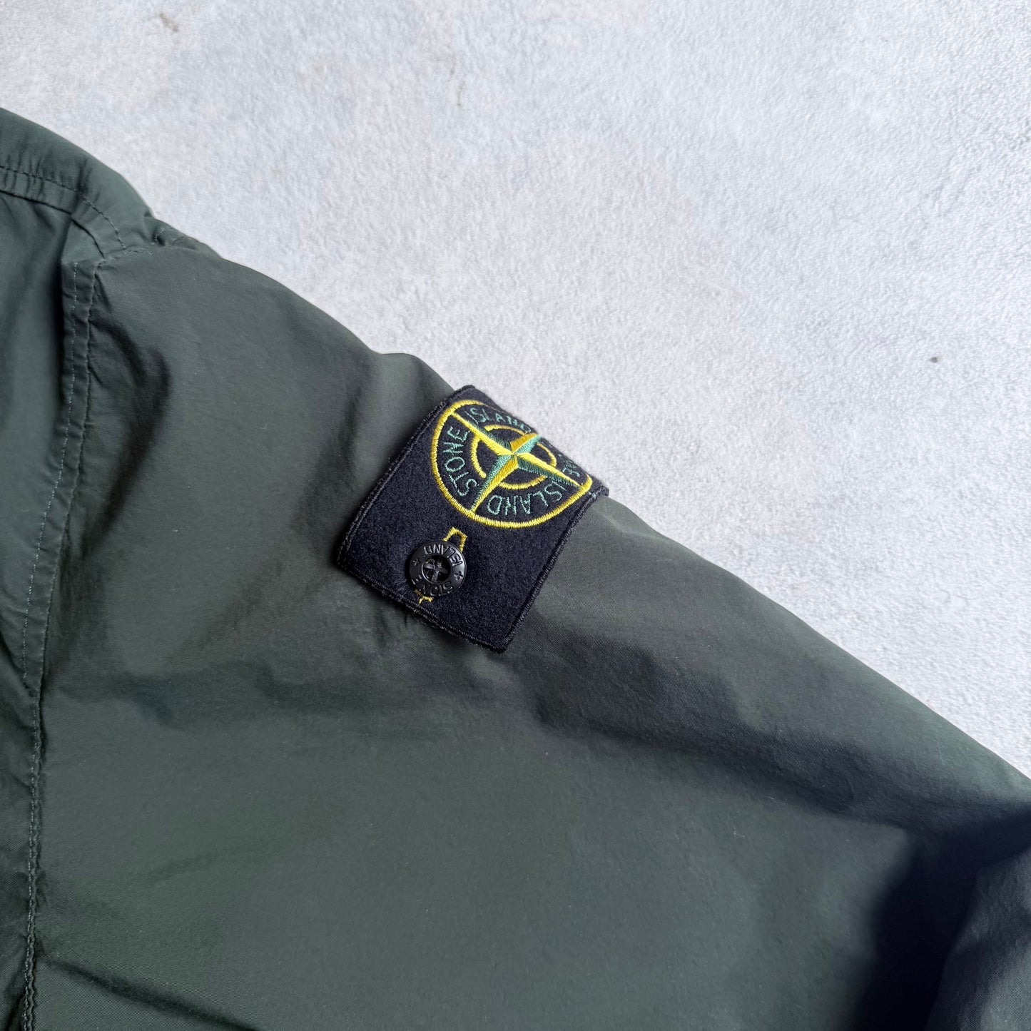 Stone Island  Light Compact Touch Poly-Tc Jacket Army Green XL