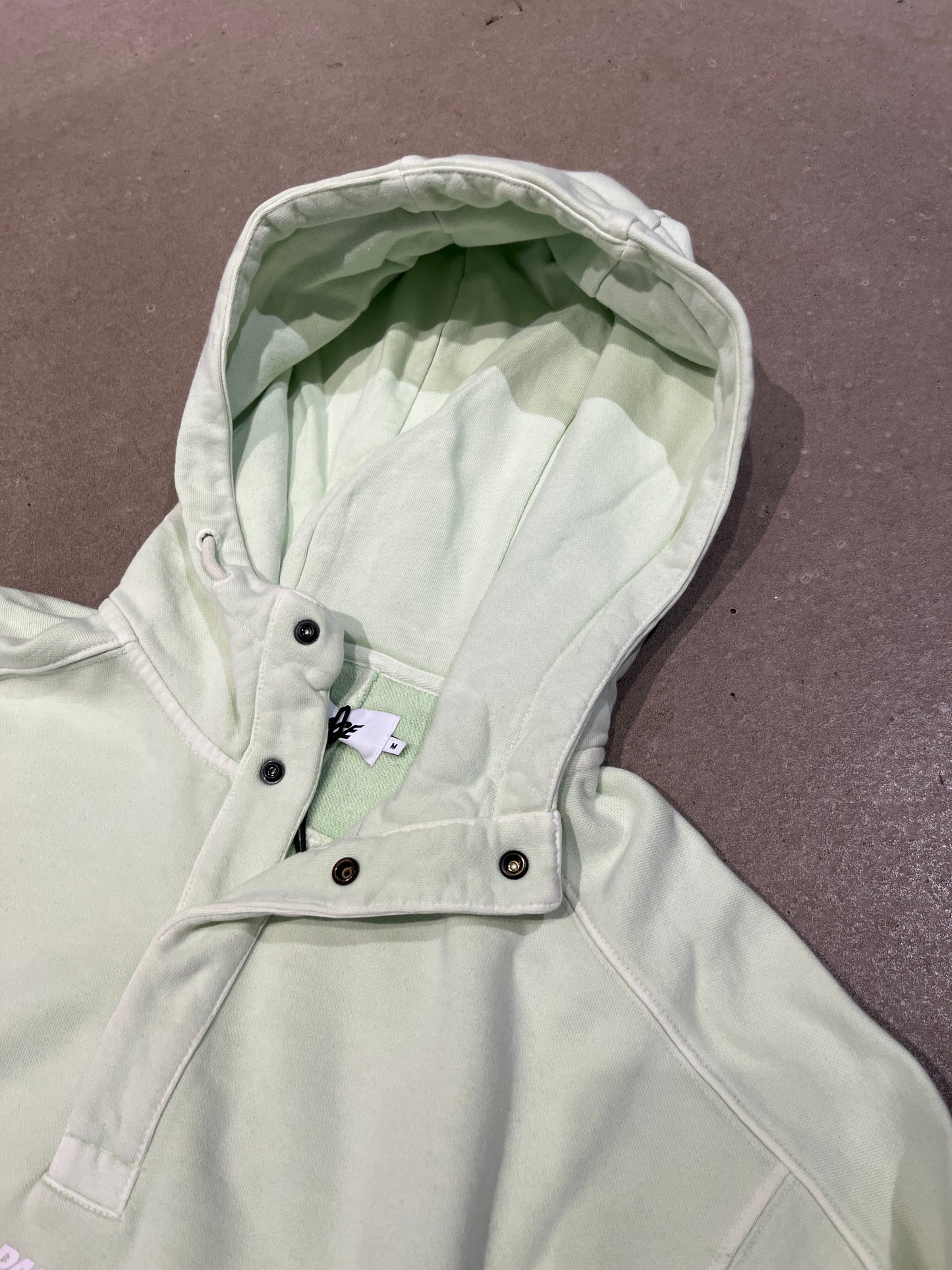 Palace Washed Terry 1/4 Placket Mojito L