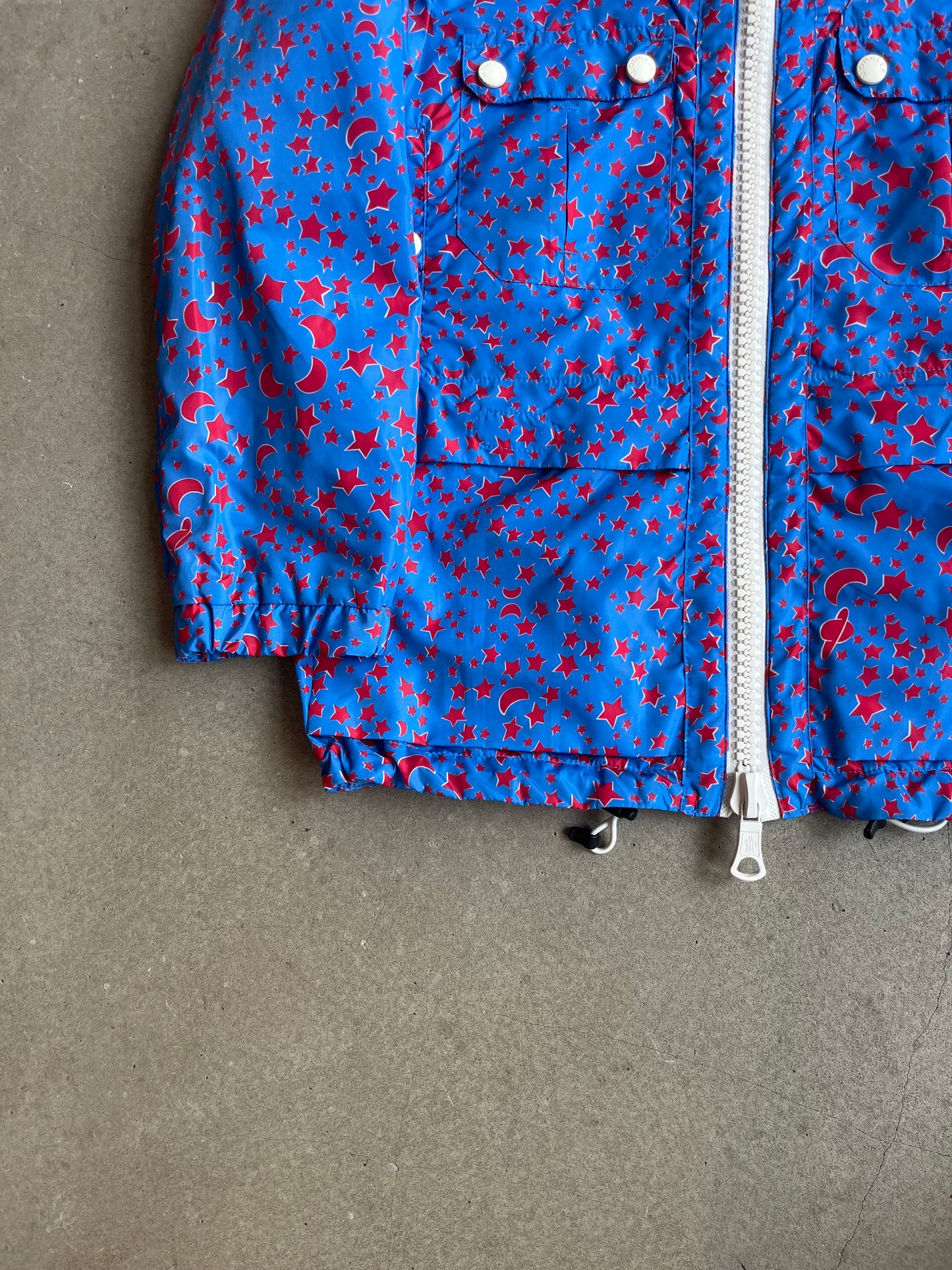 Moncler Stars and Moons Kids Windbreaker Blue 1