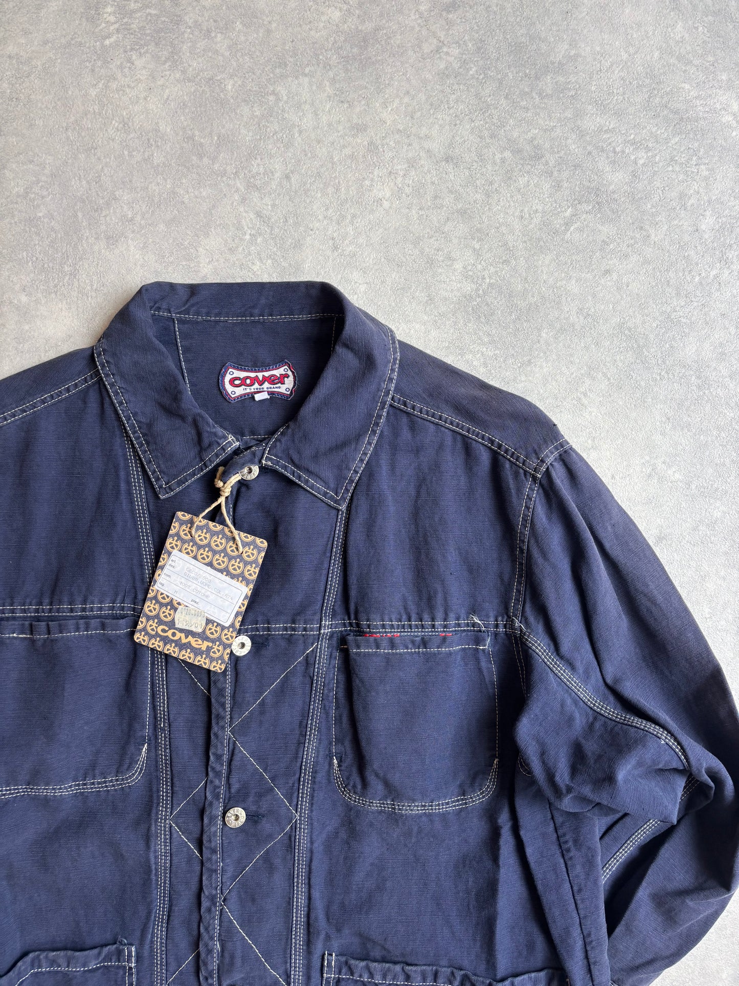 Cover Giubb Worker Denim M Deadstock 80's