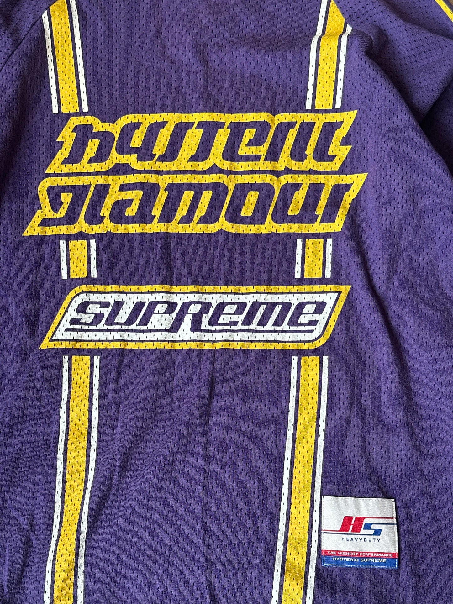 Supreme x Hysteric Glamour Mesh Long Sleeve Purple Medium