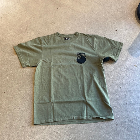 Stussy 8-Ball Dyed Tee Olive