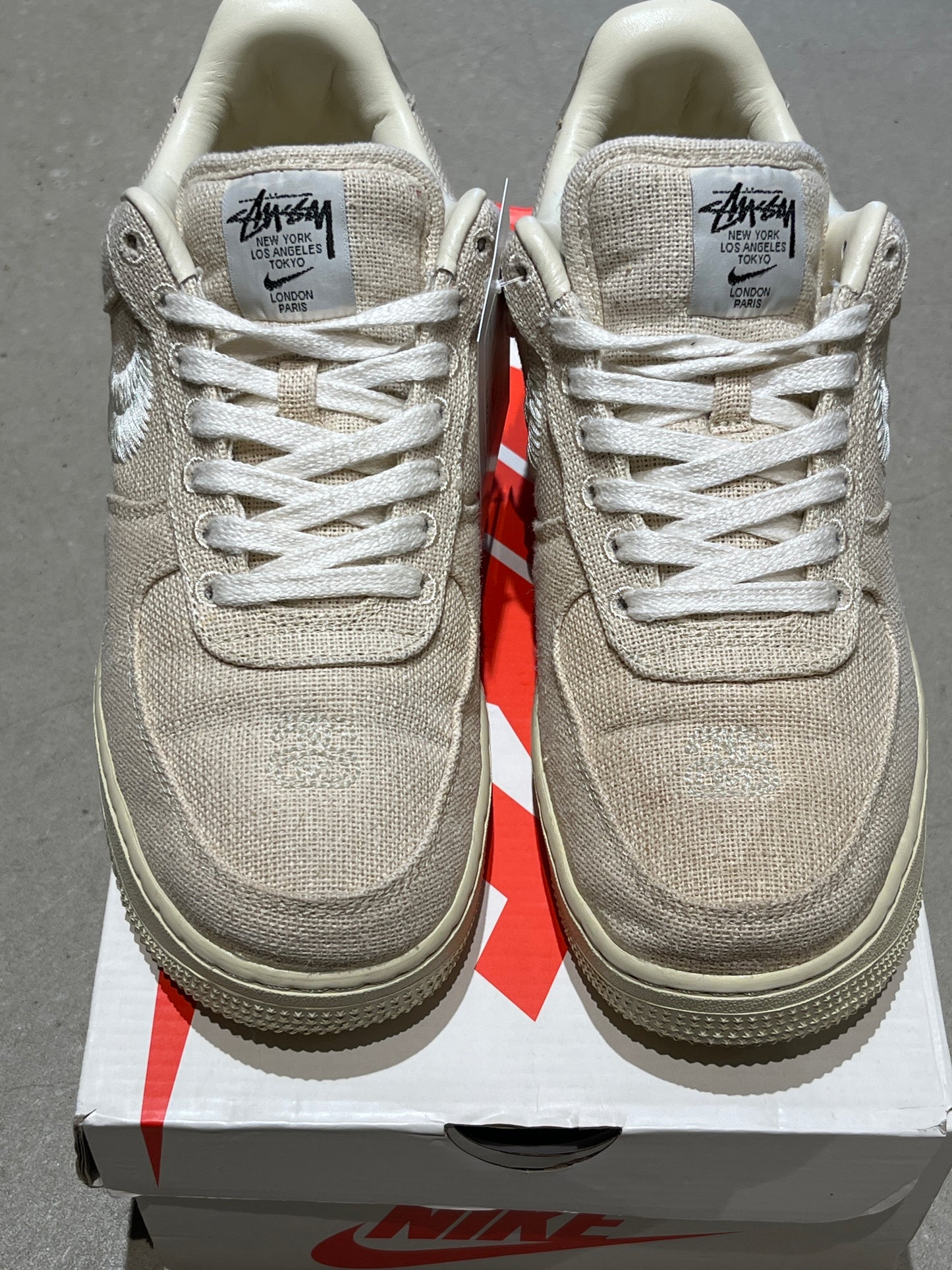 Nike x Stussy Air Force 1 Low Fossil 42