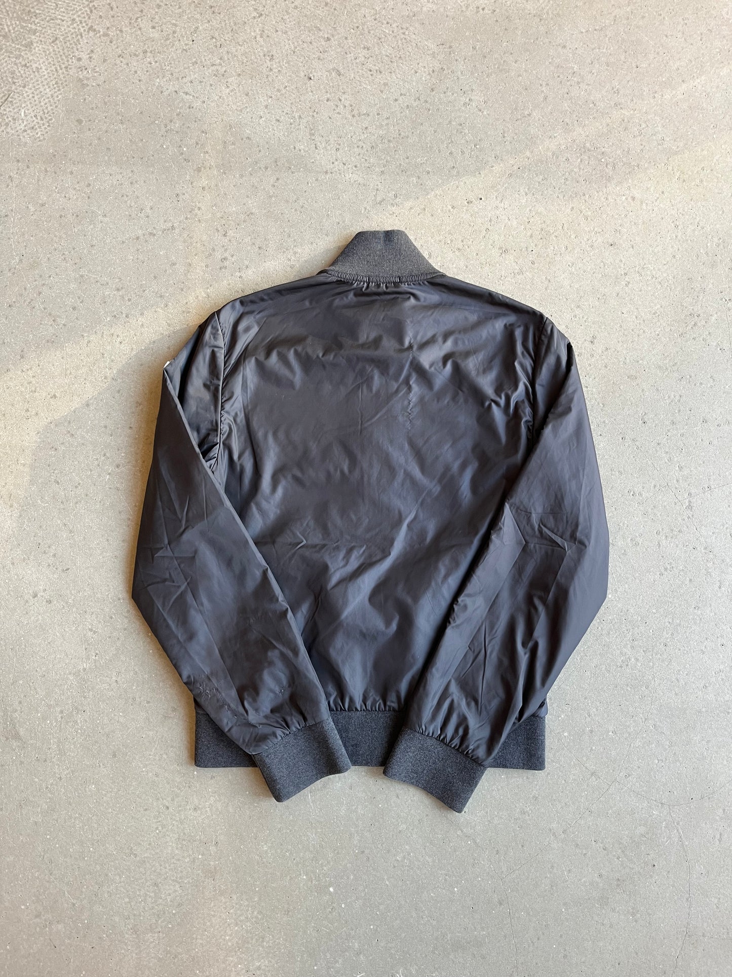 Moncler Hybrid Zip Up Grey Medium