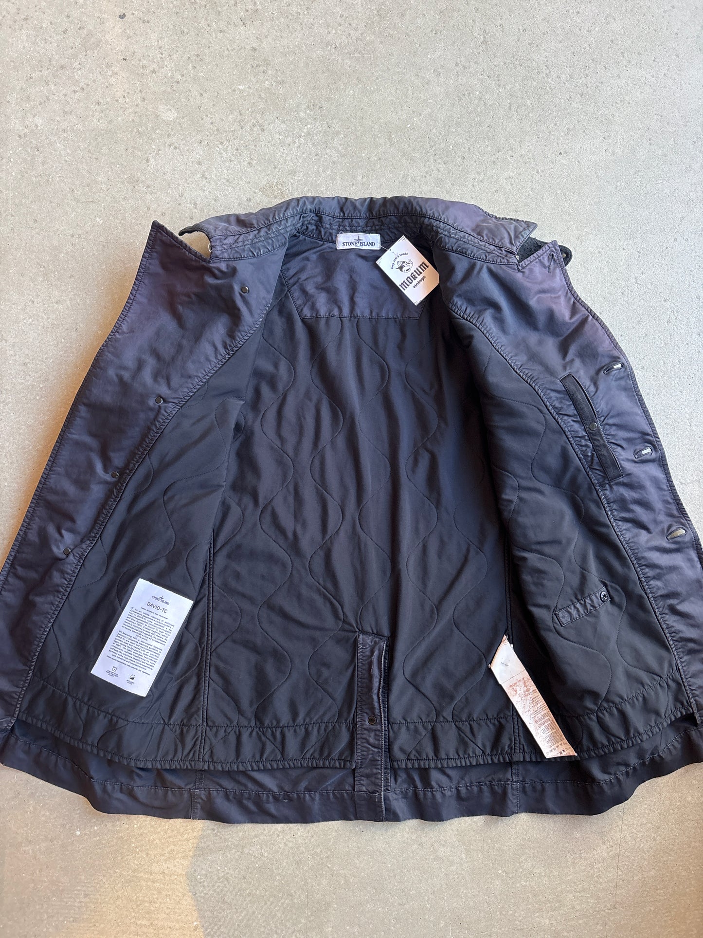Stone Island 2008 David TC Jacket Purple Medium