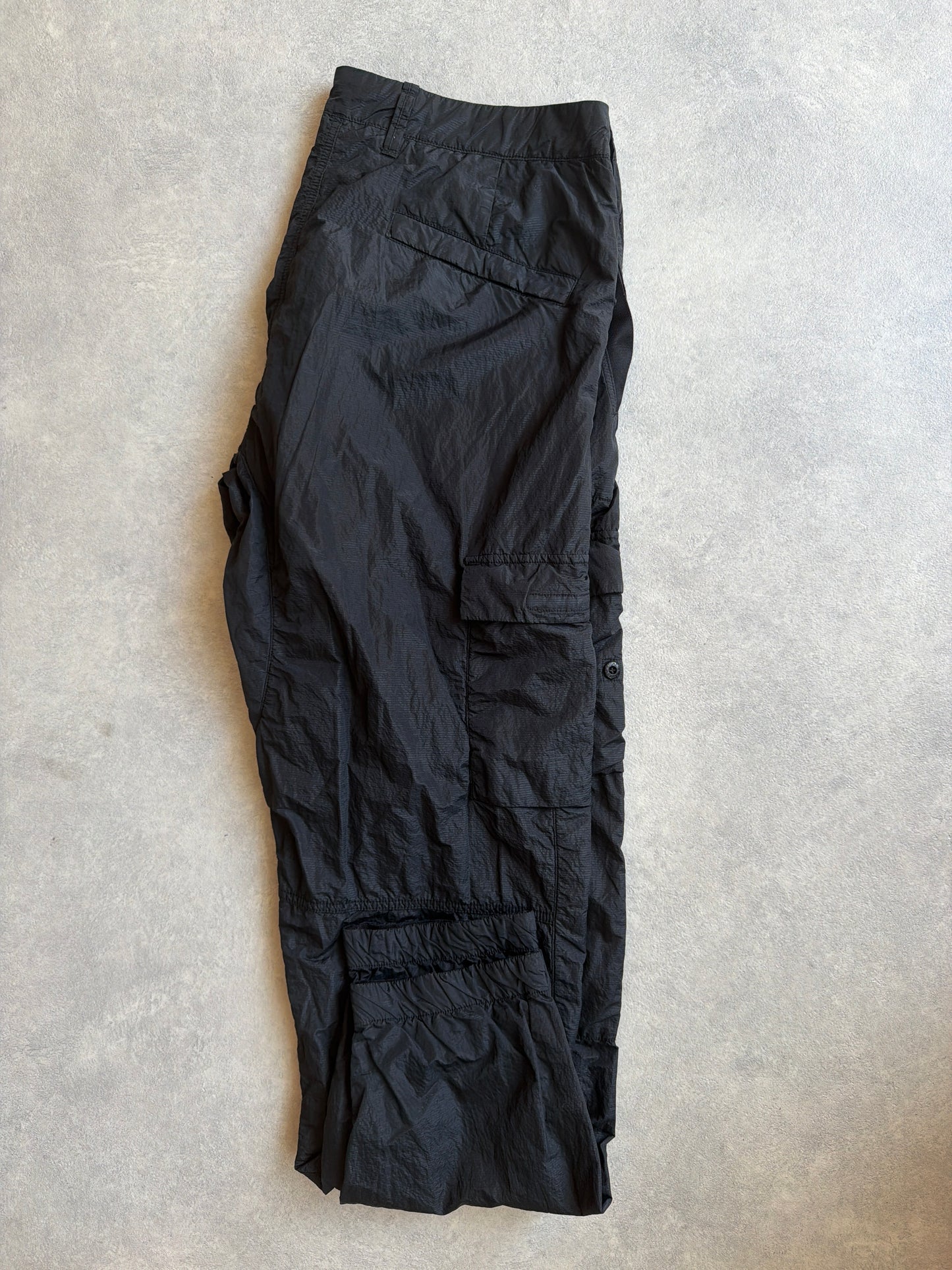 Stone Island Nylon Pants Black L