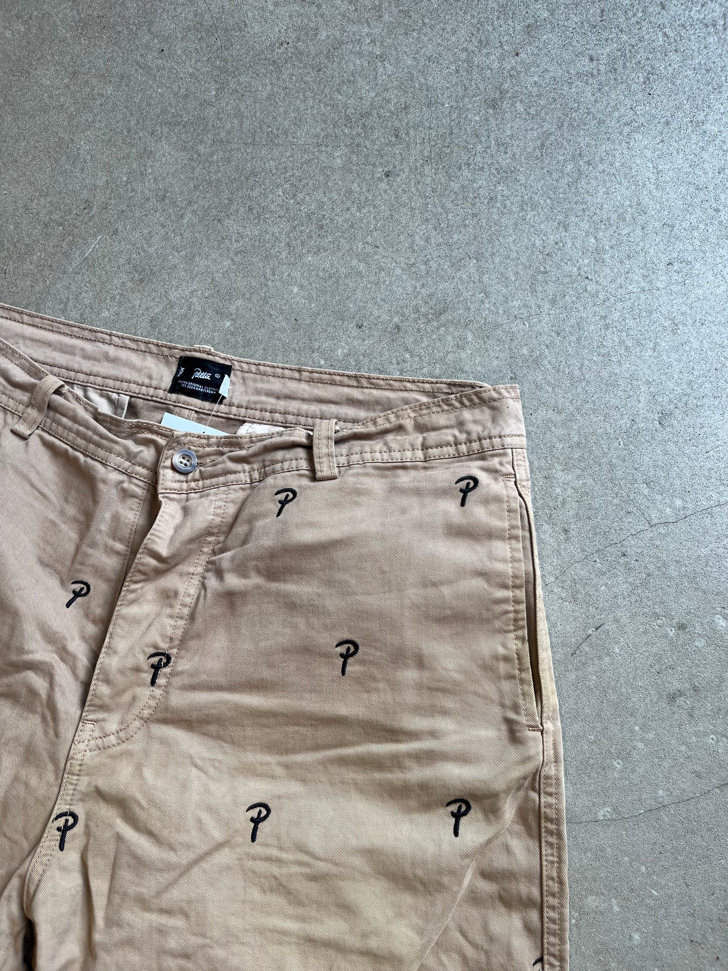 Patta P Shorts Brown W34