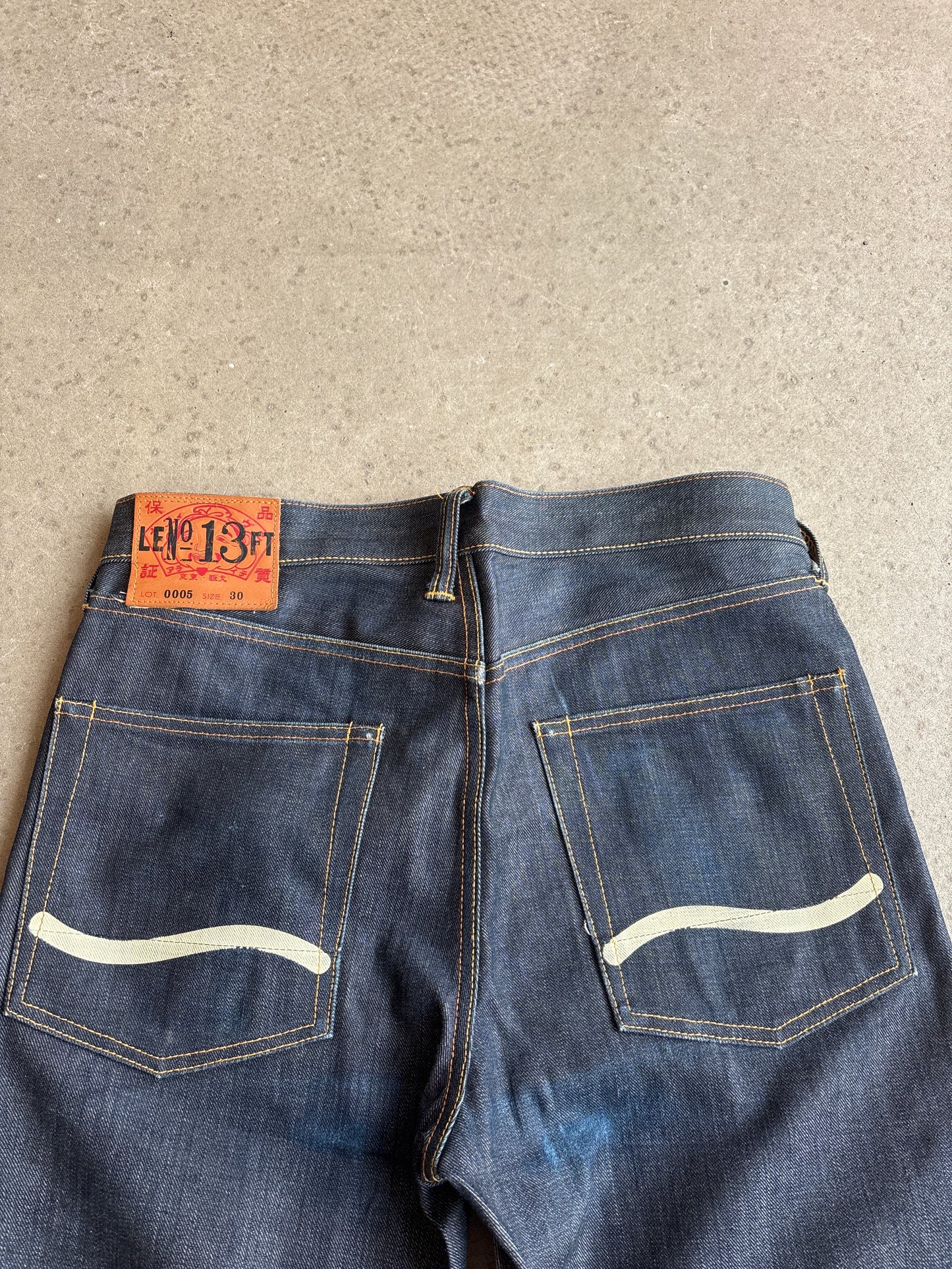 Evisu No.13 Lazy Tribute to Lee Slim Denim W30 L34