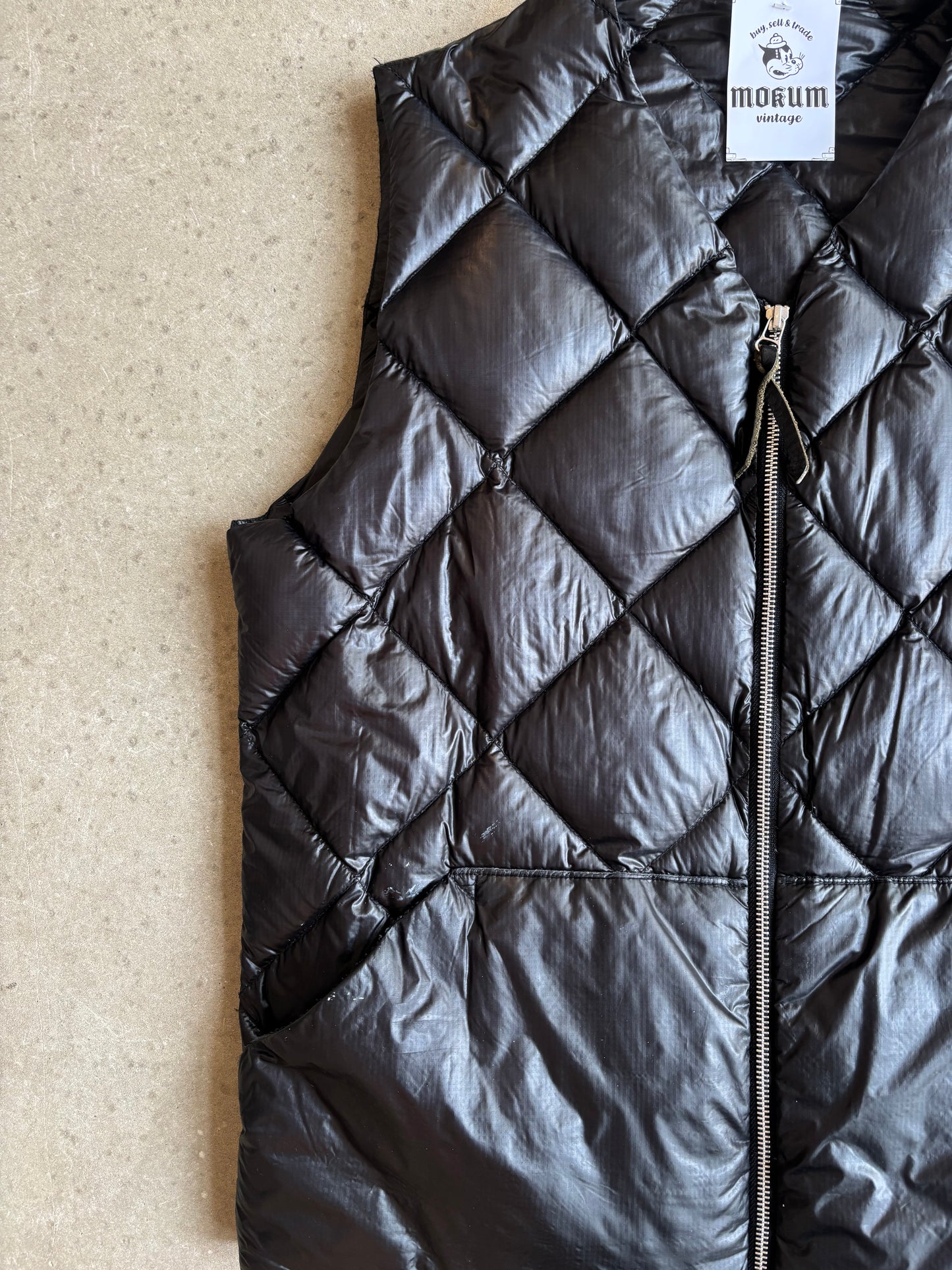 Nanamica Koddenshi Down Vest Black M