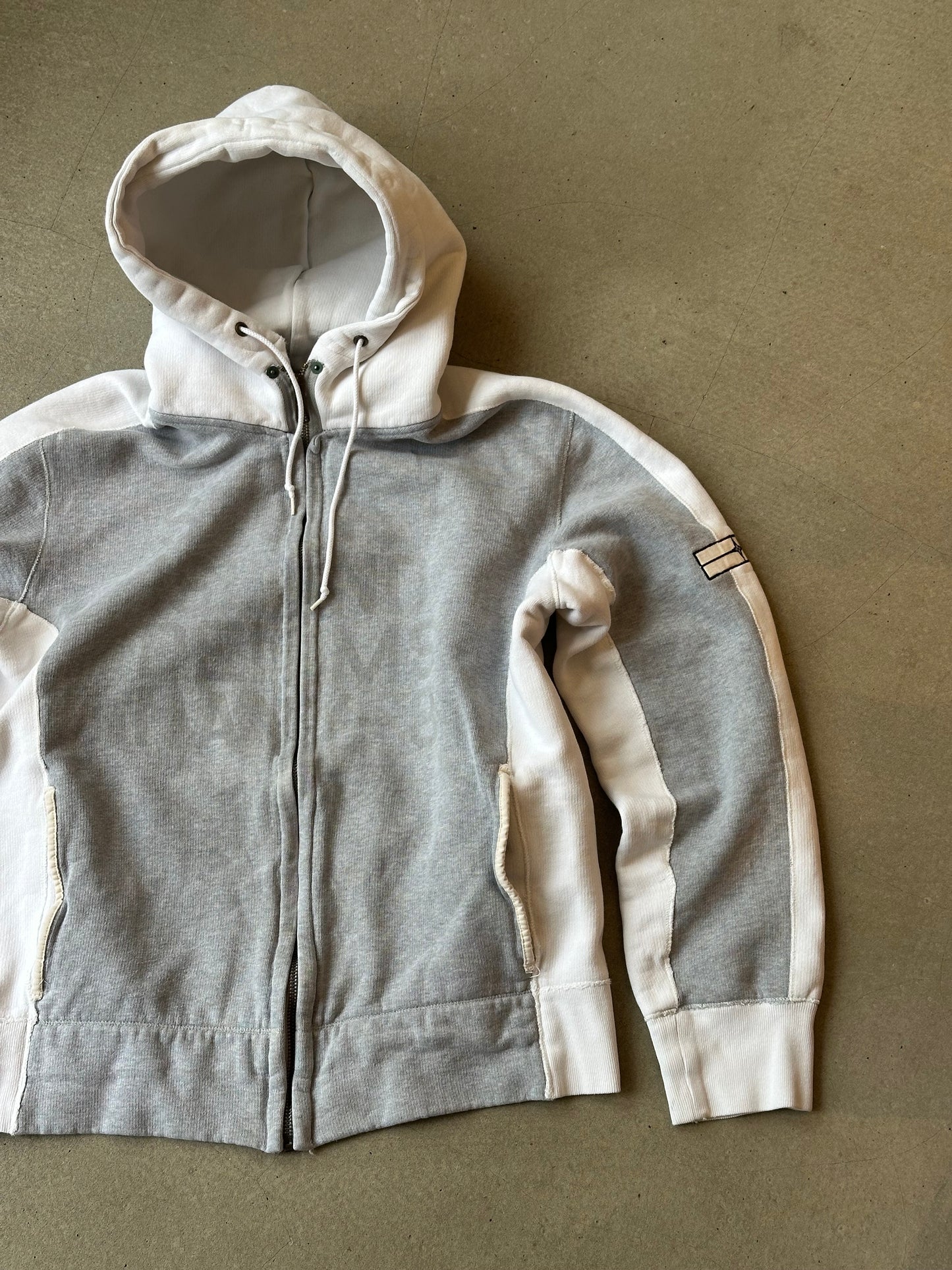 Stone Island Denims Hoodie Grey XL (fit S)