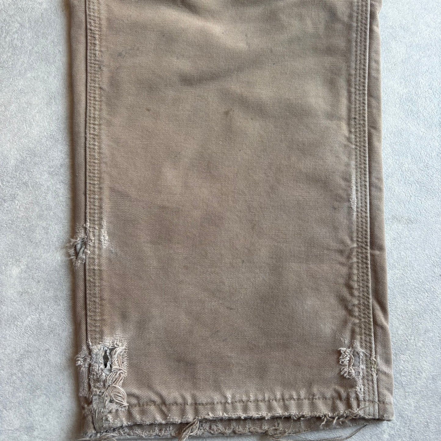 Carhartt Lined Workwear Pants Made in USA Beige