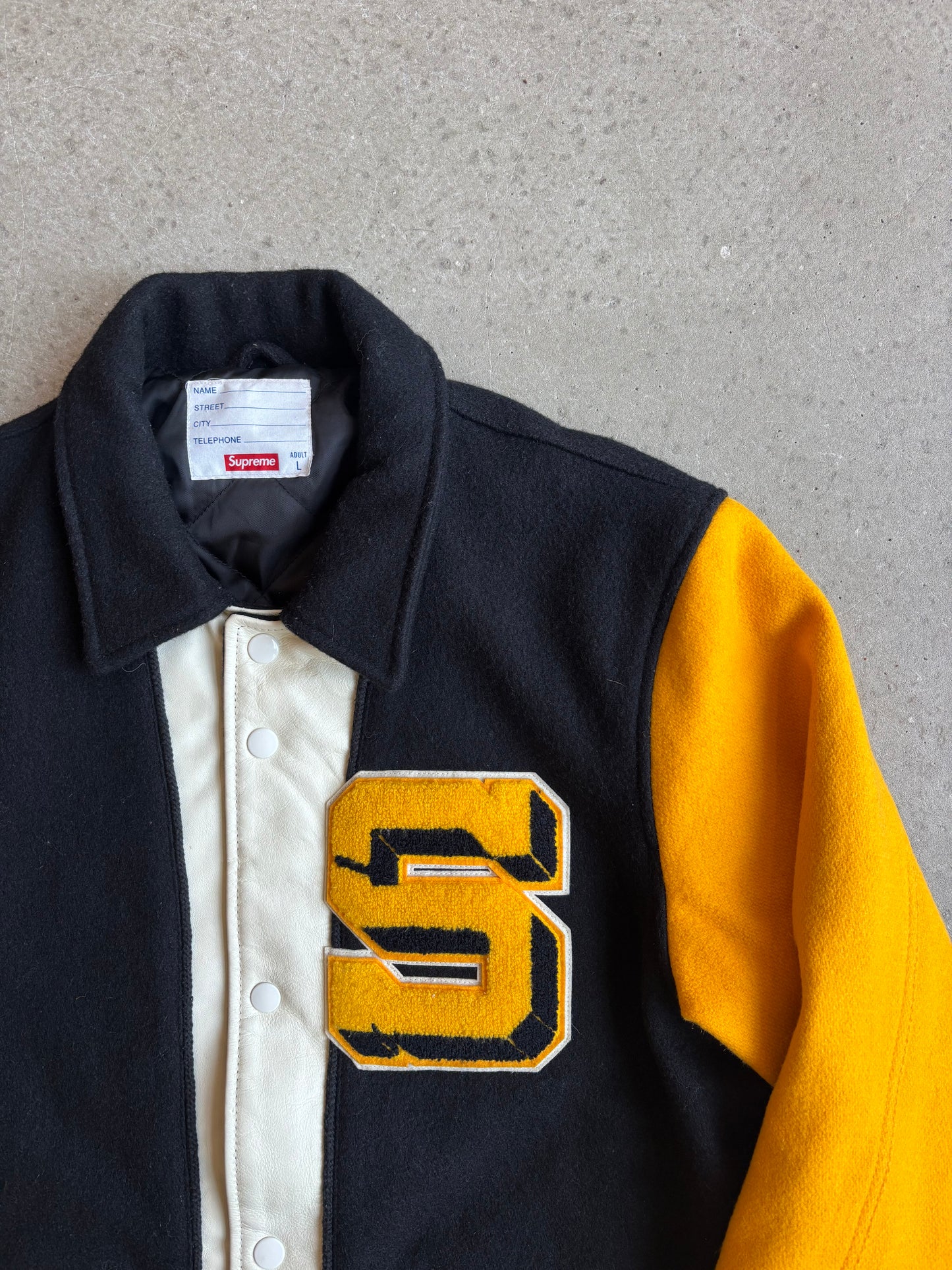 Supreme Captain Varsity Jacket L
