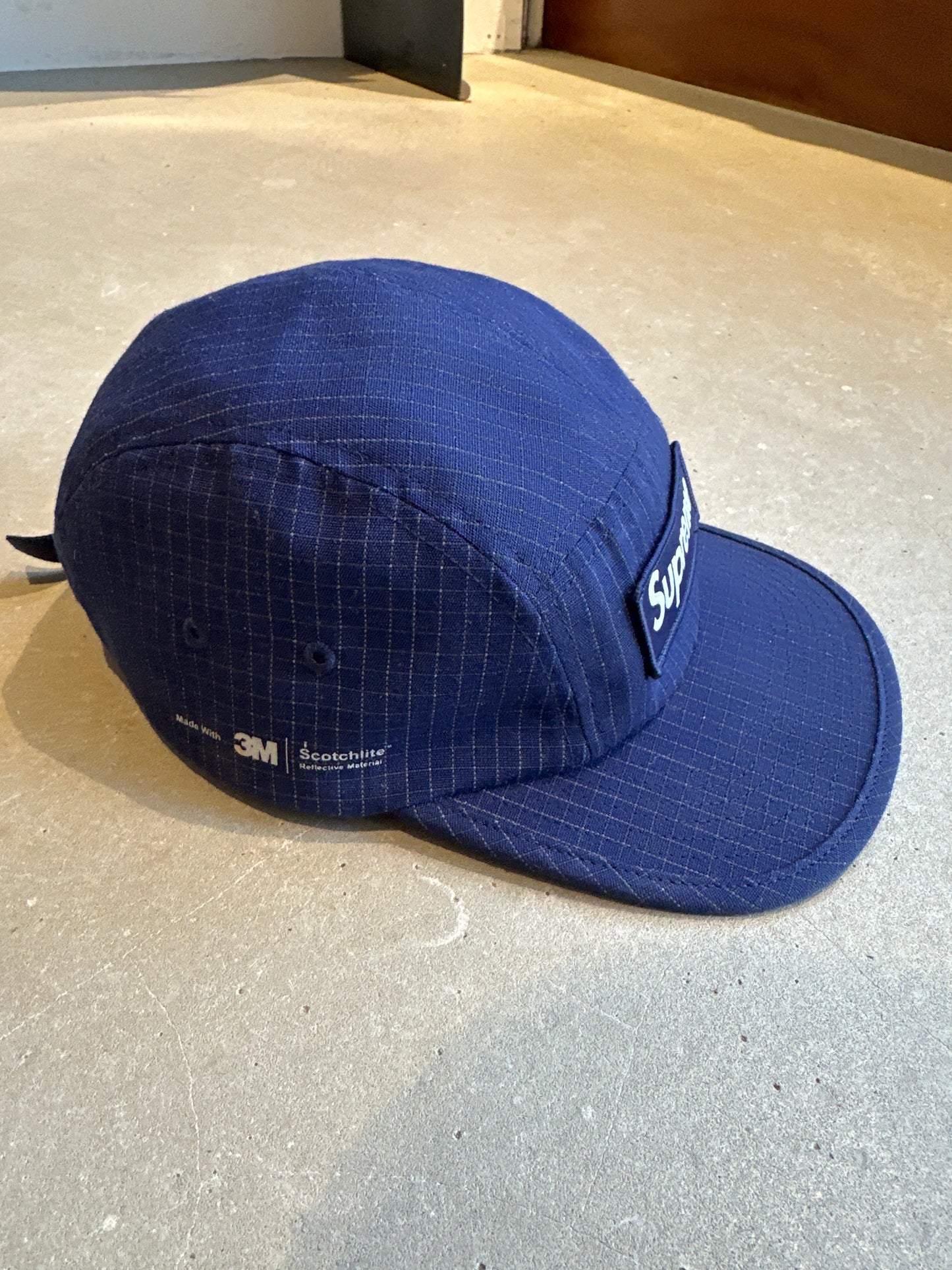 Supreme Reflective Ripstop Camp Blue