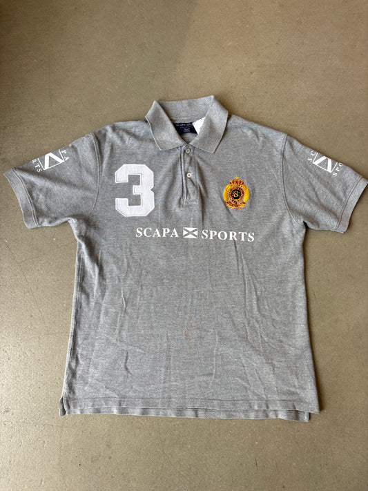 Scapa Sports Polo Grey M