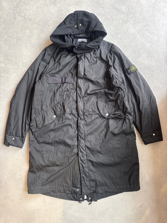 Stone Island Nylon Metal Watro Parka Black XL