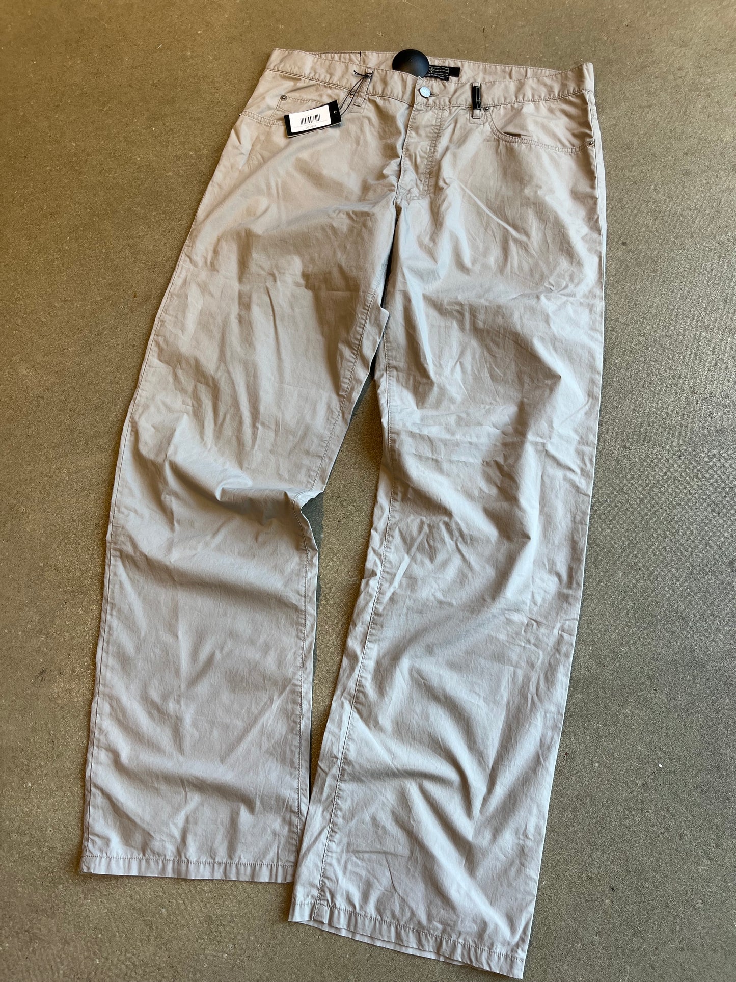 Stone Island Denims Loose Fit Pants Grey Medium