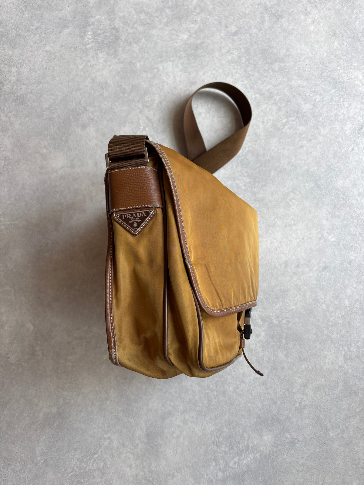 Prada Messenger Bag Mustard