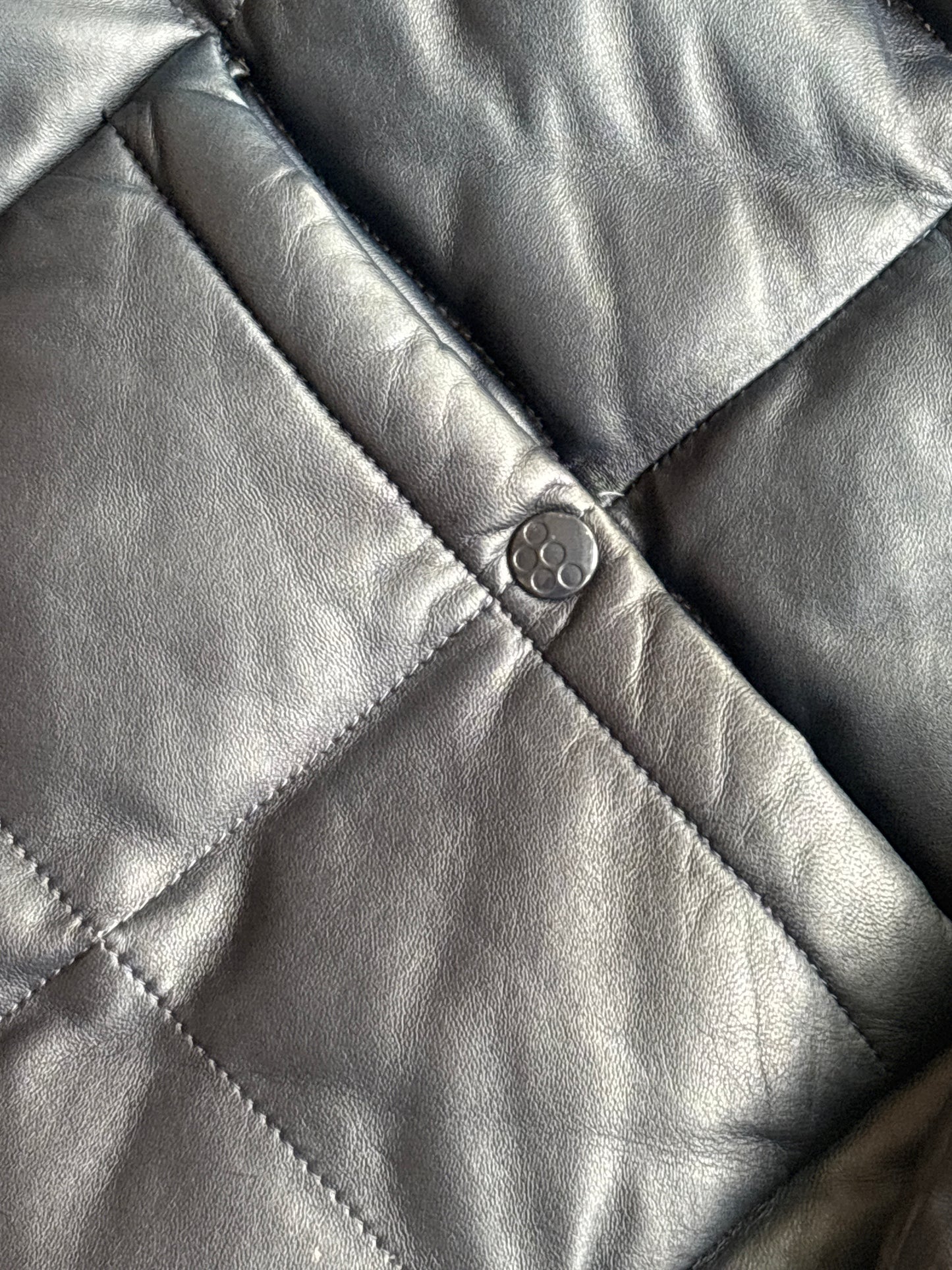 G-star By Marc Newson Leather Bomber Jacket Medium