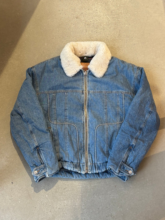 Diesel Denim Reversible Bomber Jacket M