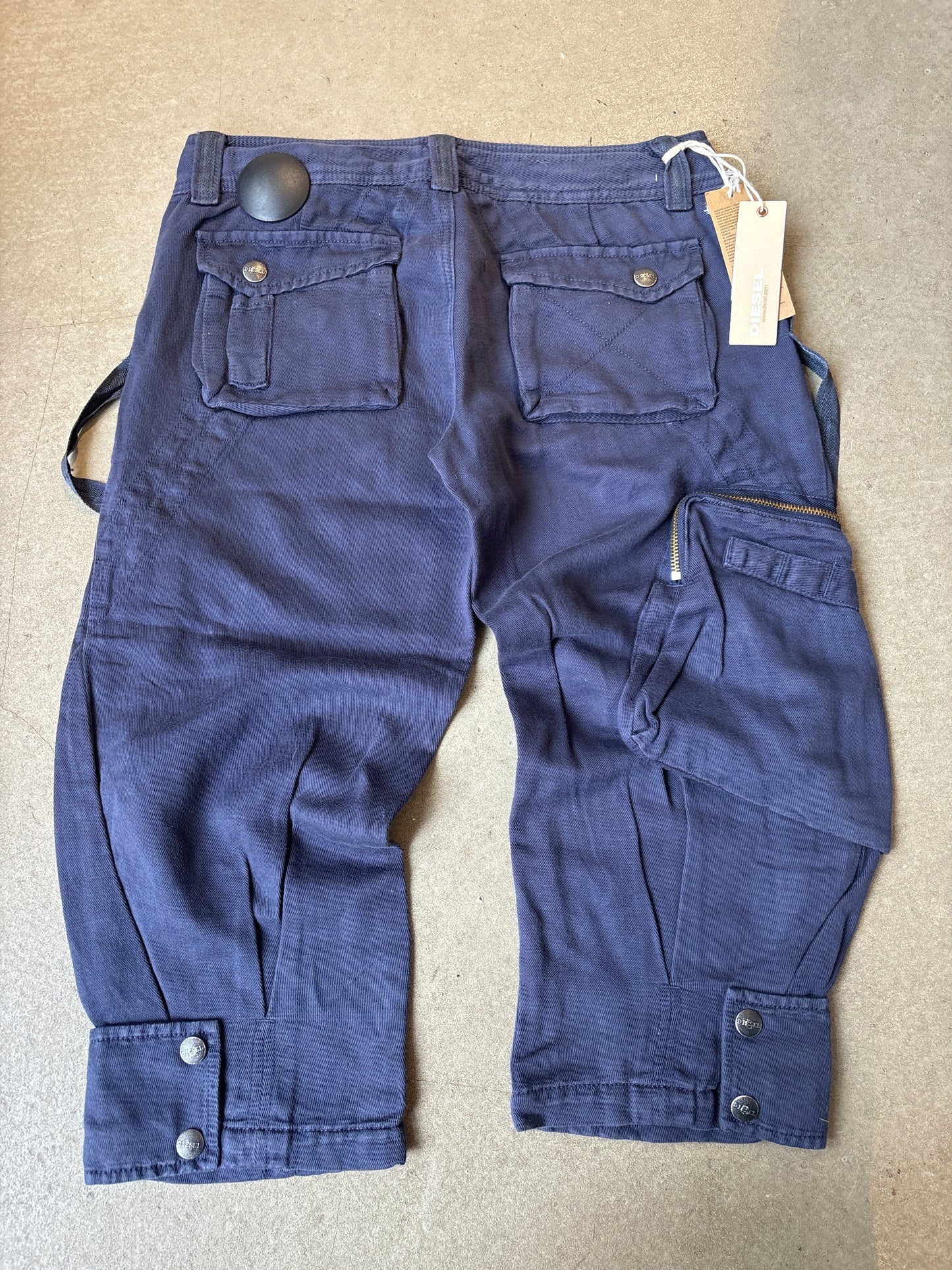 Diesel Blue 3/4 Pants