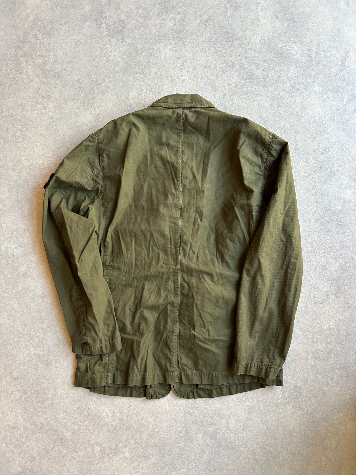 Stone Island Ripstop Overshirt Army Green XL