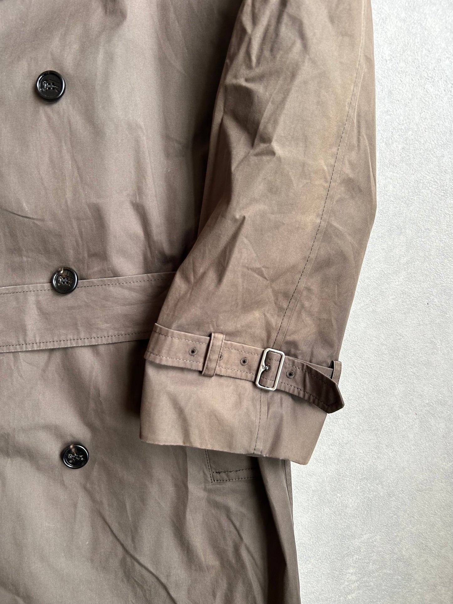 Burberry Chestwood Trench Coat Khaki S/M