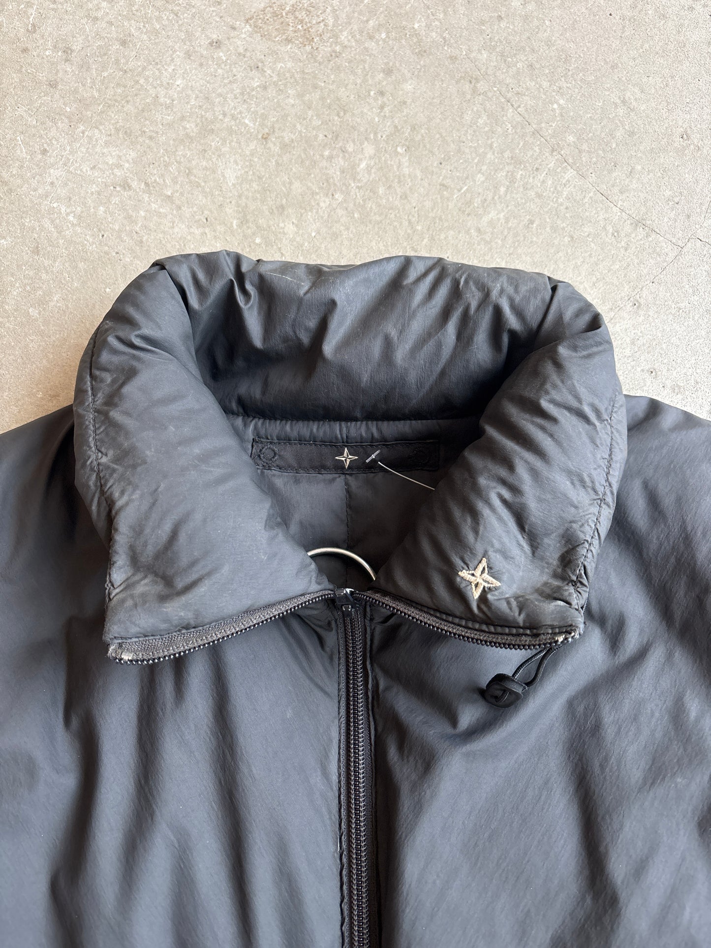 Stone Island Denims Goose Down Jacket Grey L