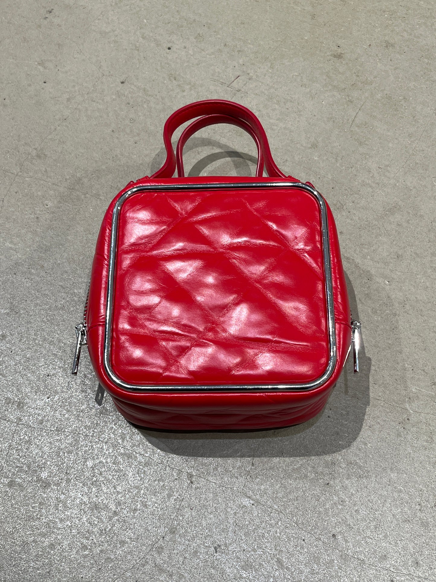 Alexander Wang Red Square Clutch