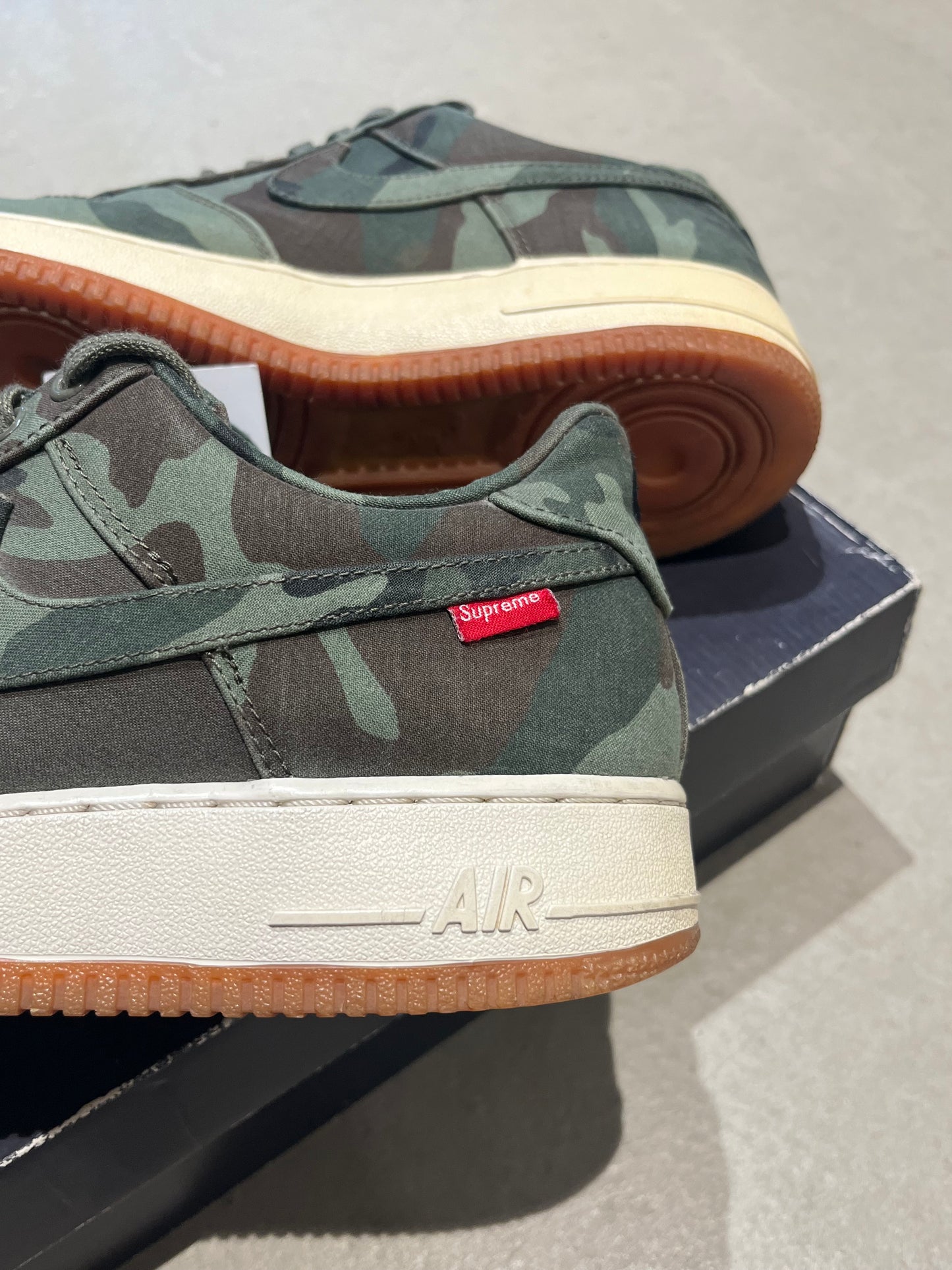 Nike Supreme Air Force Camo Green EU 43