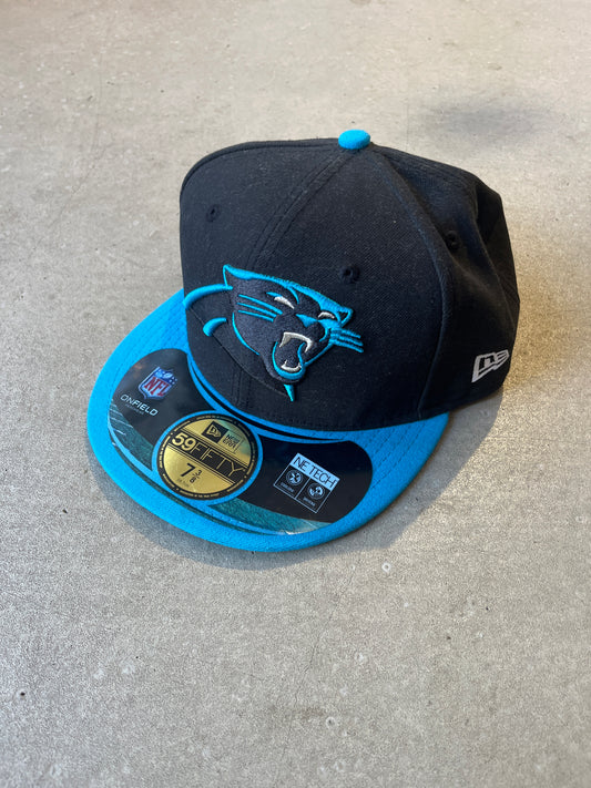 New Era Carolina Panthers Cap Black 7 3/8