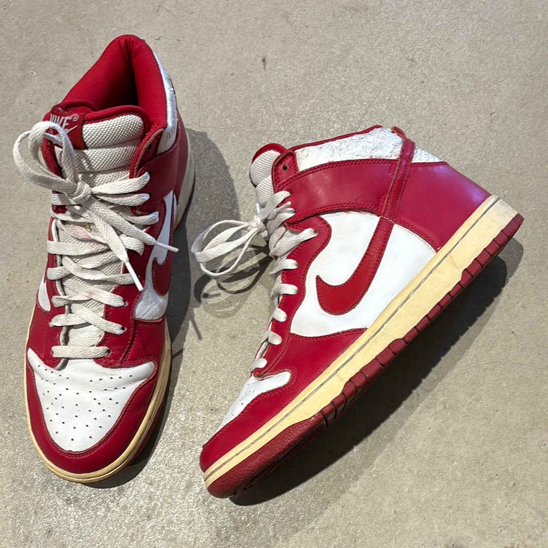 Nike Dunk High Varsity Red White 44