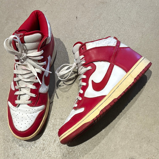 Nike Dunk High Varsity Red White EU 44