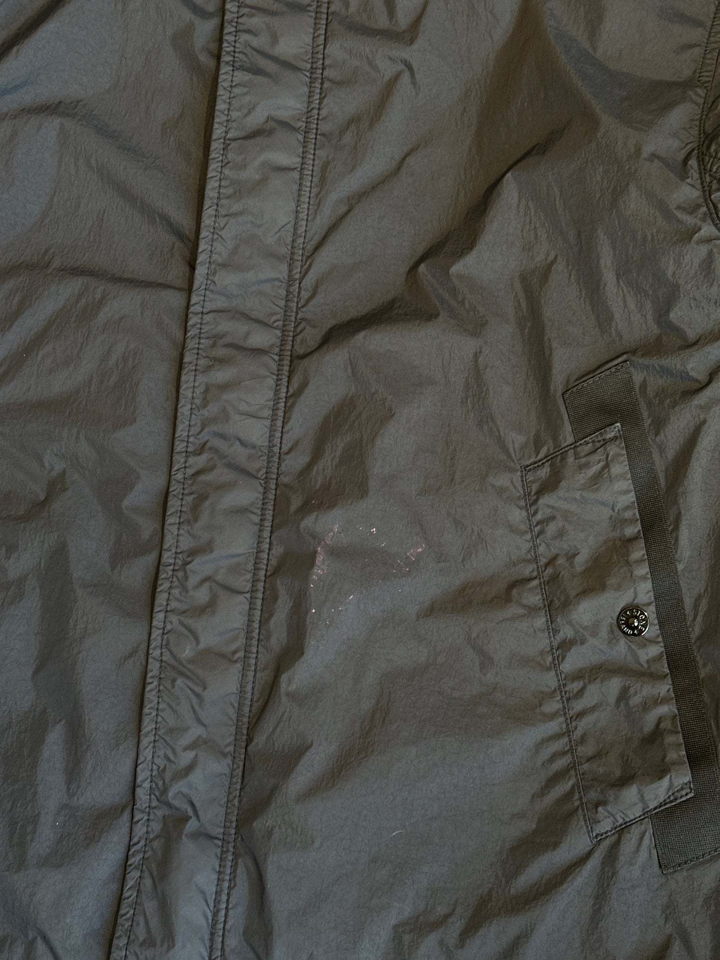 Stone Island Garment Dyed Crinkle Reps NY Size L Navy