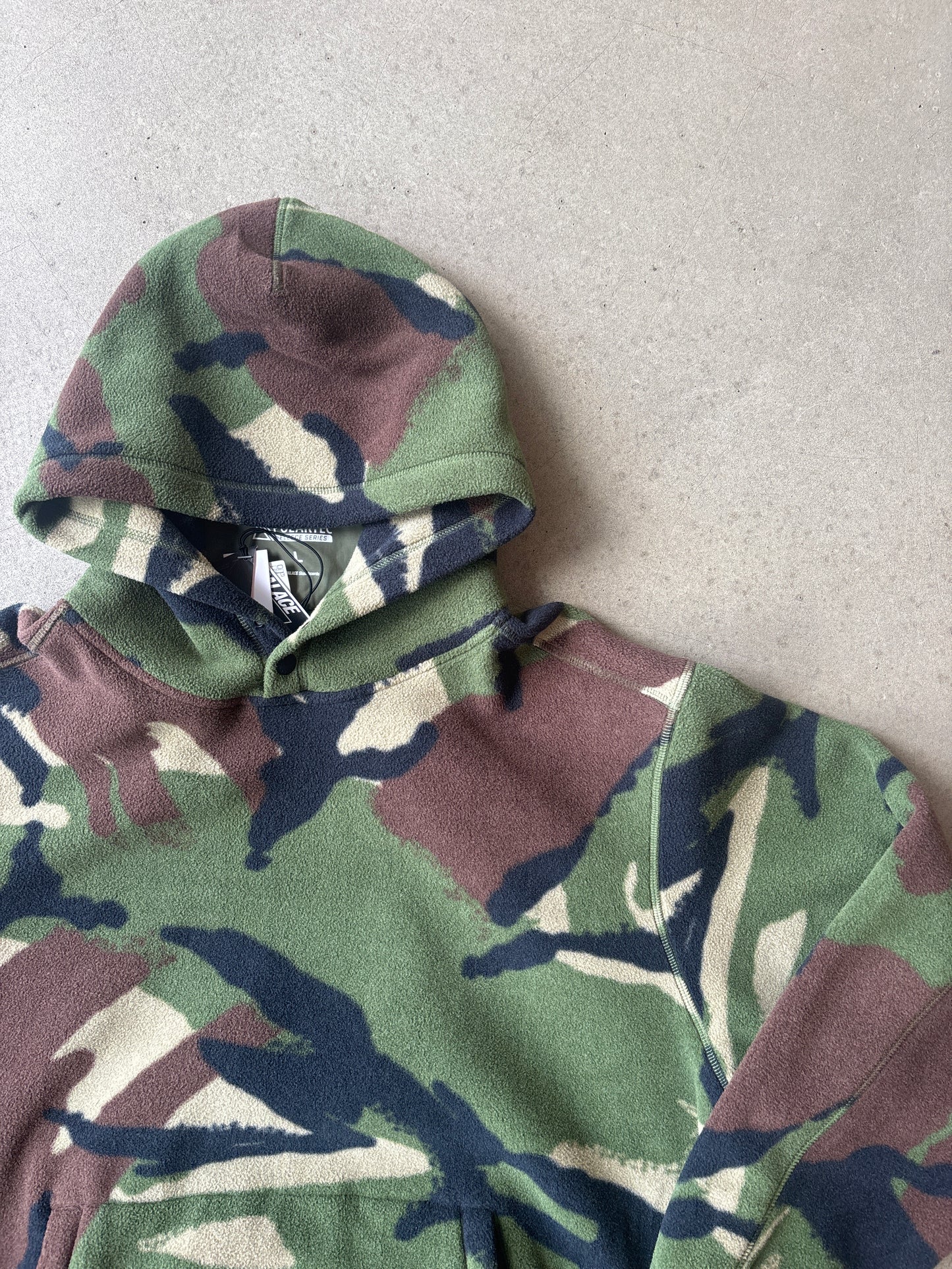 Palace Polartec Lazer Hood DPM Camo