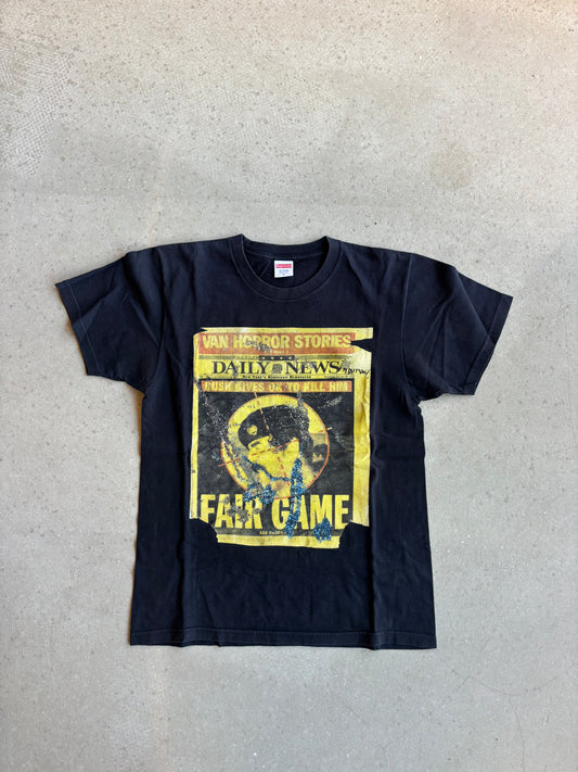 Supreme Dash Snow Tee Black Medium