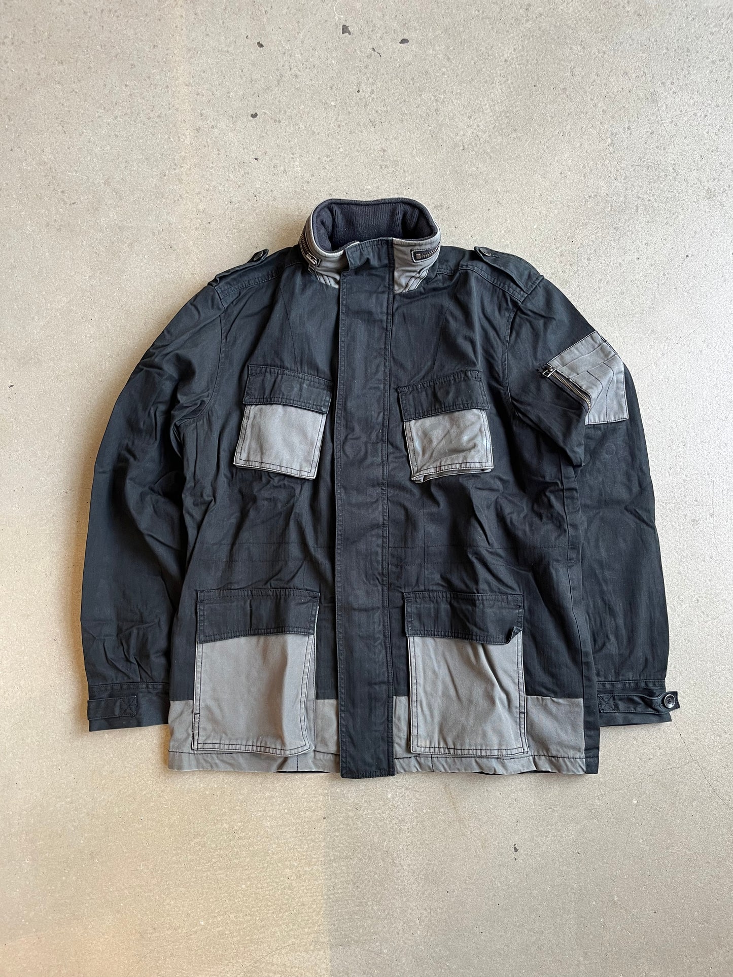Evisu Tactical Workwear Jacket Black XL