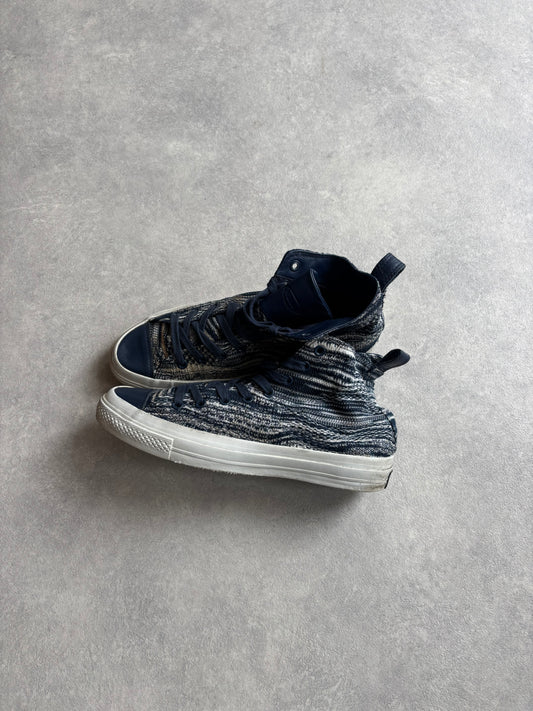 Converse X Missoni Chuck Taylors Blue 44