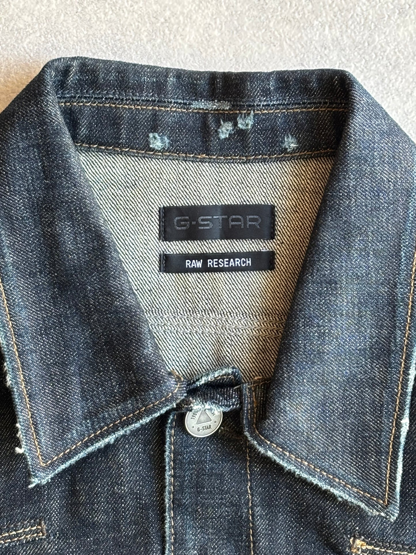 G-star Elwood Denim Jacket Raw Research L