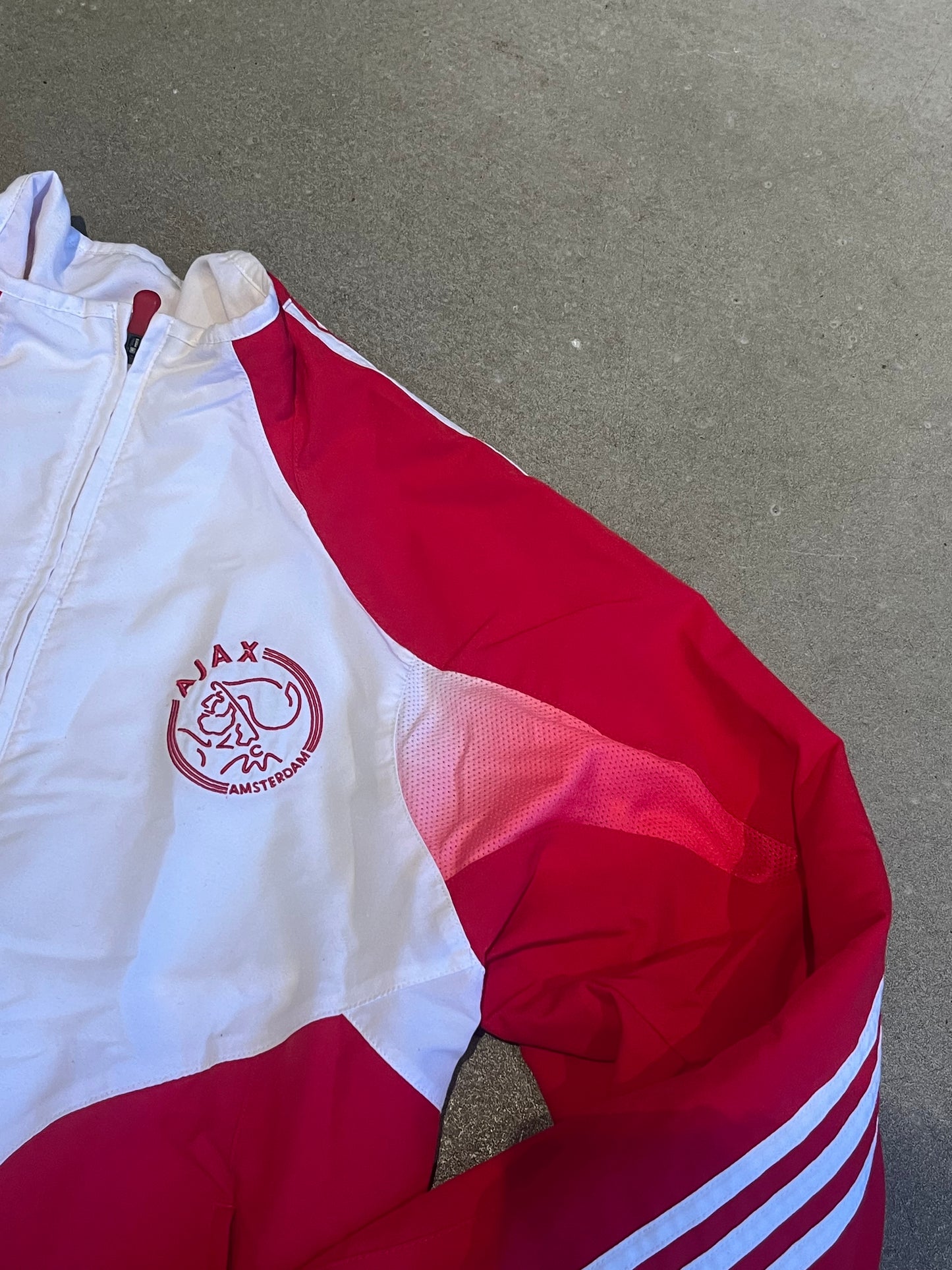 Adidas Ajax Track Jacket Red L