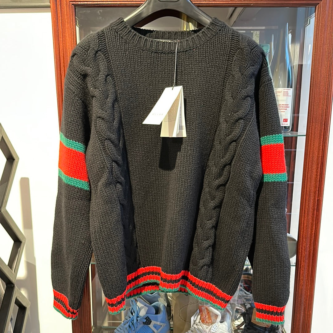 Gucci Knit Sweater Black L