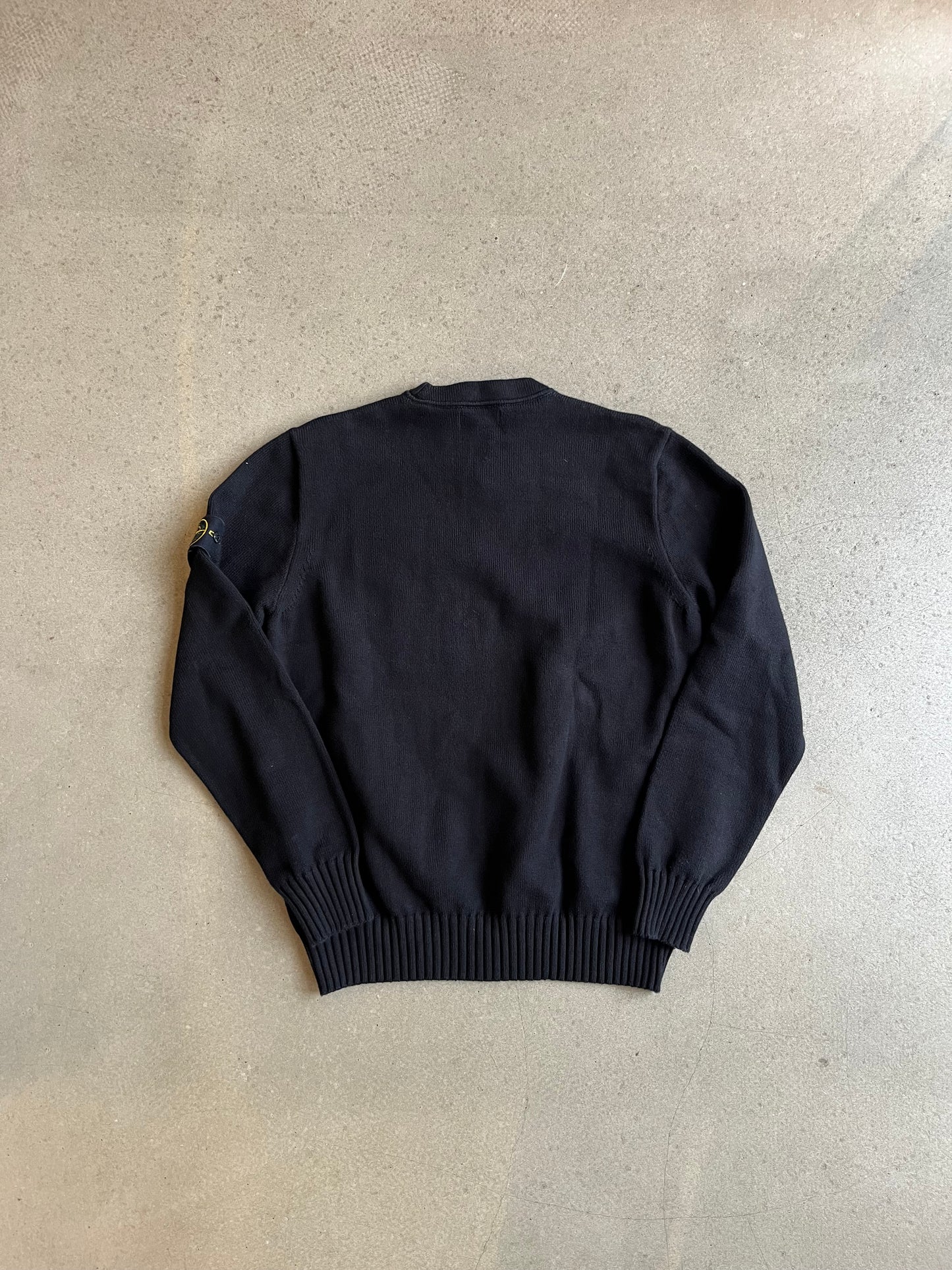 Stone Island Knit Sweater Black XL
