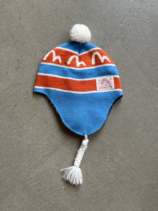 Evisu Hat Orange/Blue
