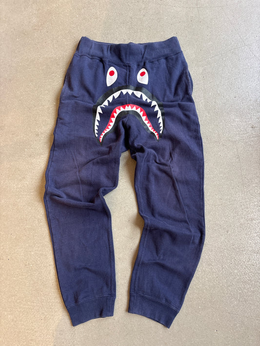 Bape Shark Jogger Size S Navy