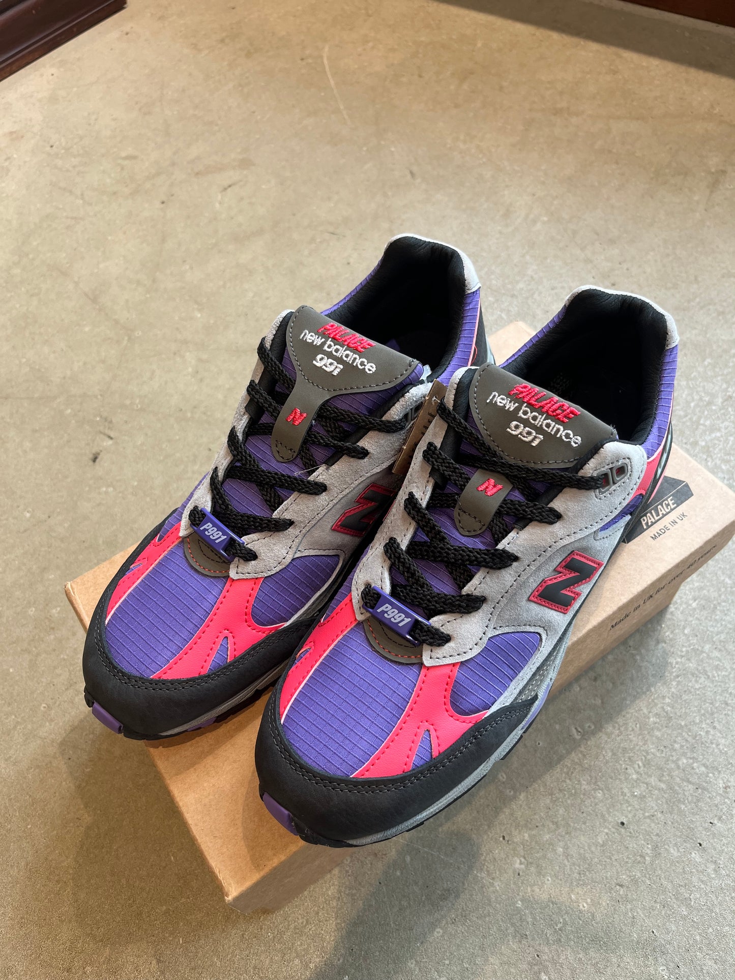 New Balance 991 MiUK Palace Purple 41